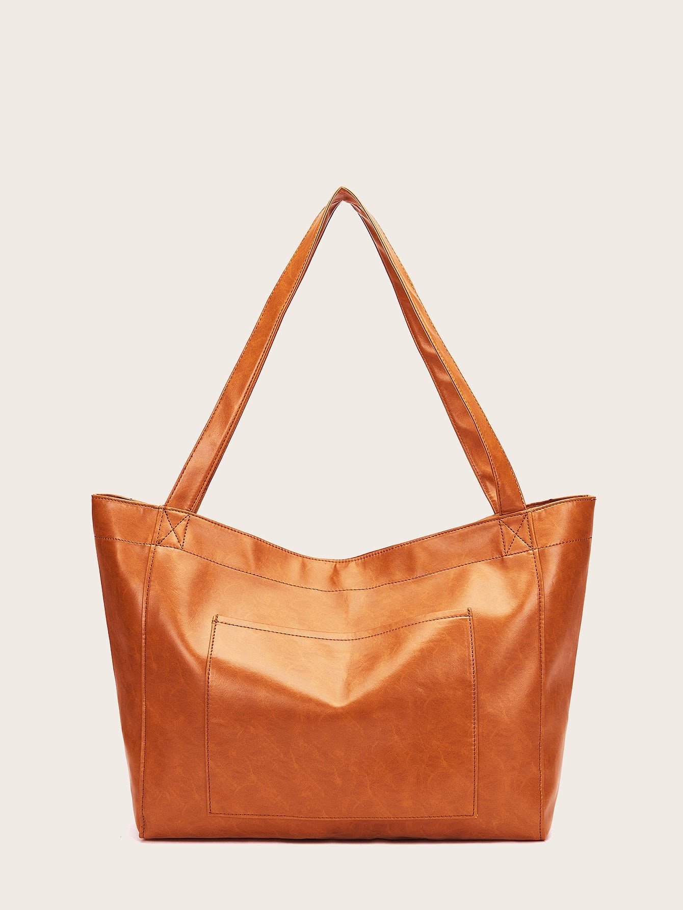 Aurelia – Vintage Red Leather Tote Bag